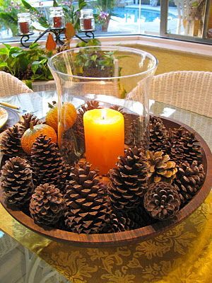 Simple Thanksgiving Table Decorations