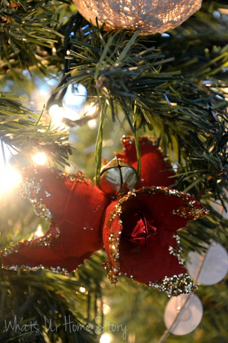 Egg Carton Holiday Amaryllis Ornament