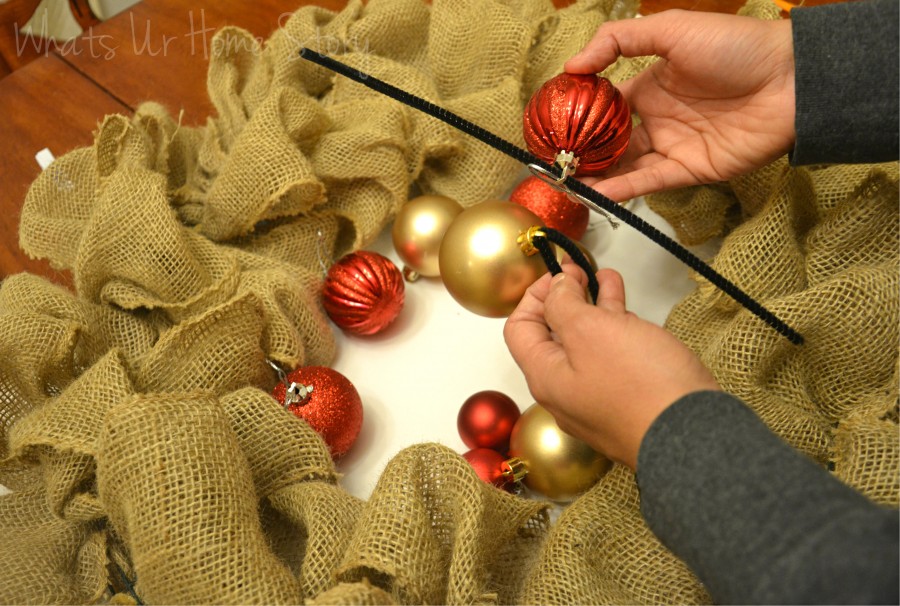 Christmas Burlap Wreath