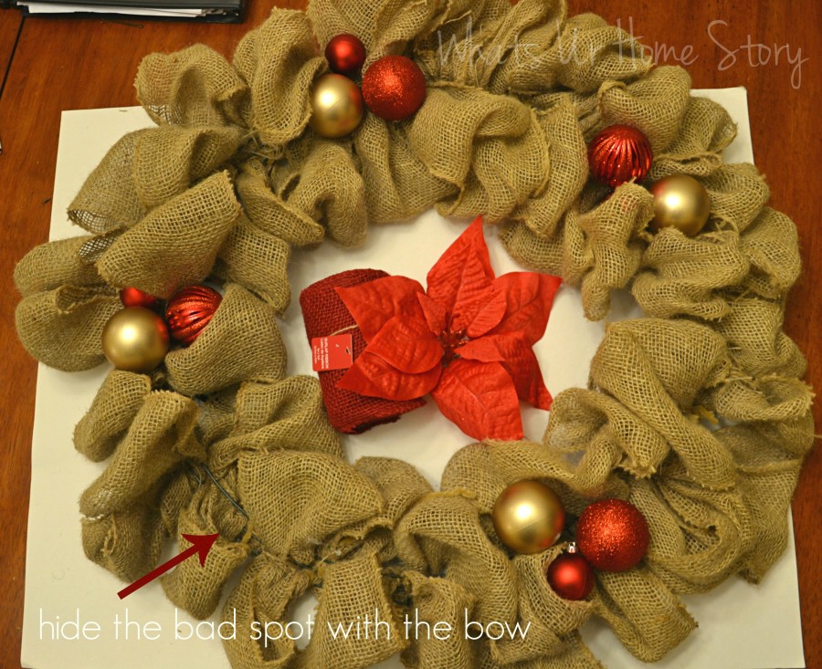 Christmas Burlap Wreath