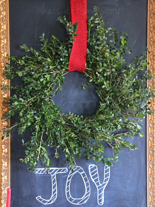 DIY Boxwood Wreath