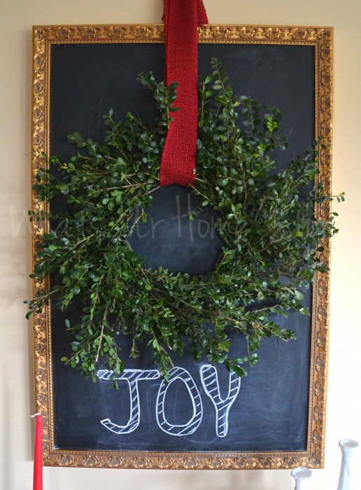 DIY Boxwood Wreath