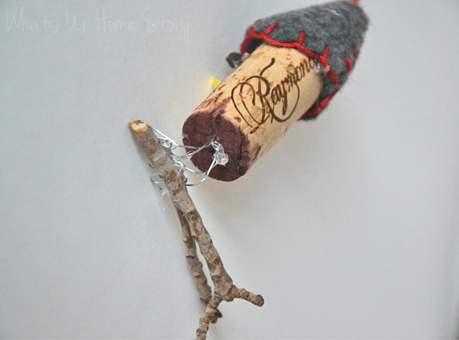 Bird Wine Cork Ornaments