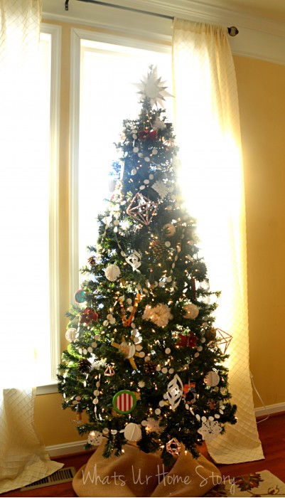 Simple, Serene, & Totally DIYd Christmas Tree