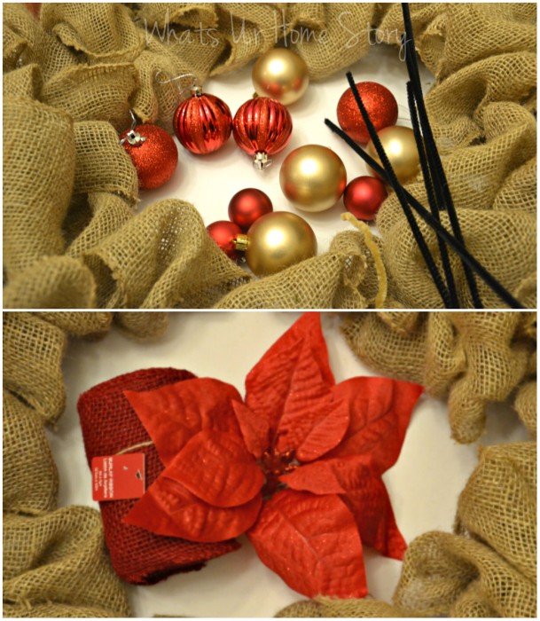 Christmas Burlap Wreath