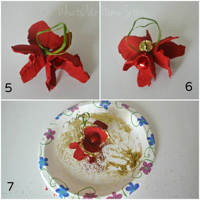 12 Days of DIY Christmas Ornaments: Paper Straw Ornament #Christmas #DIY