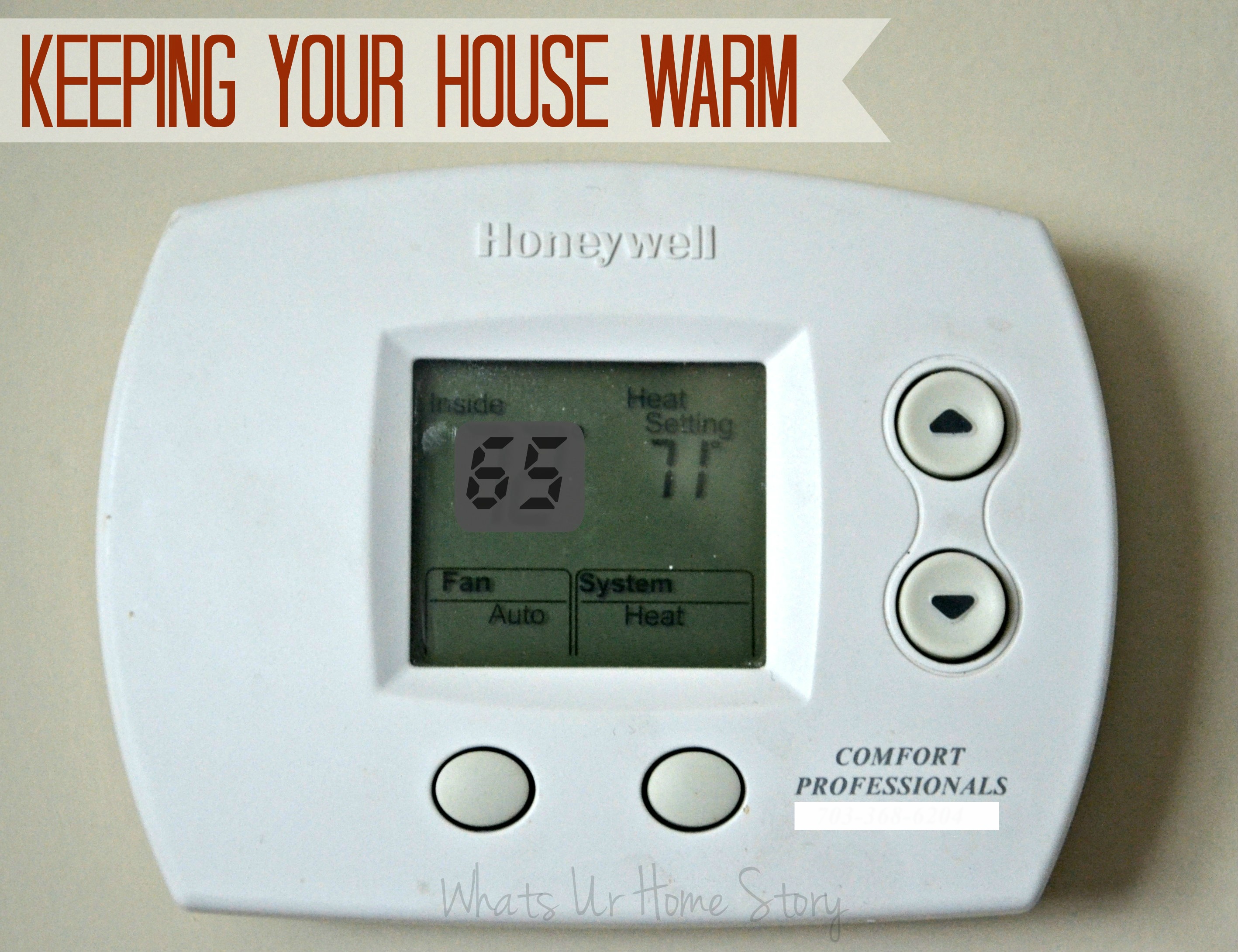 Tips to keep your home warm this winter,