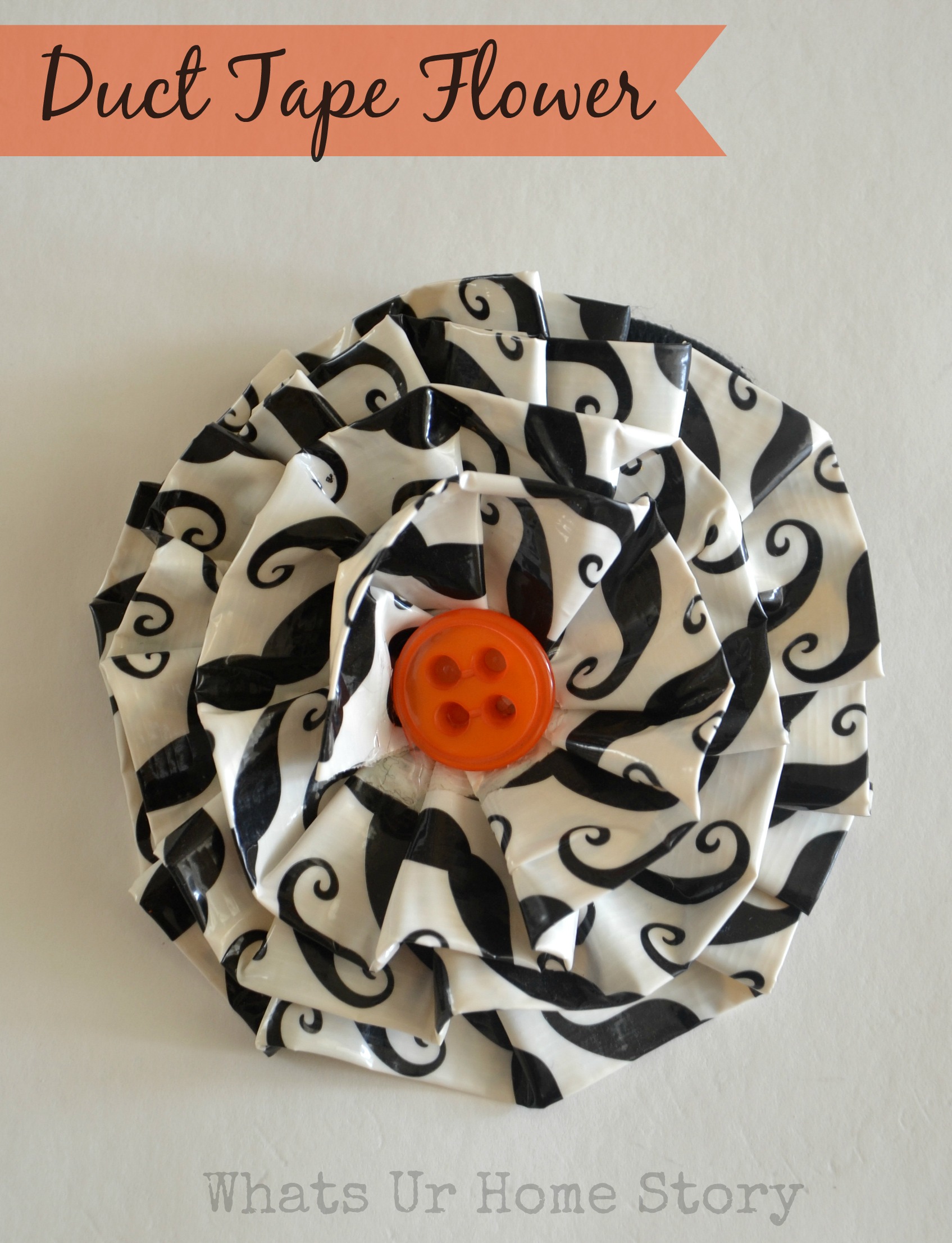 Duct tape flowers, Duct tape flower tutorial, how to make a duct tape flower, duct tape crafts