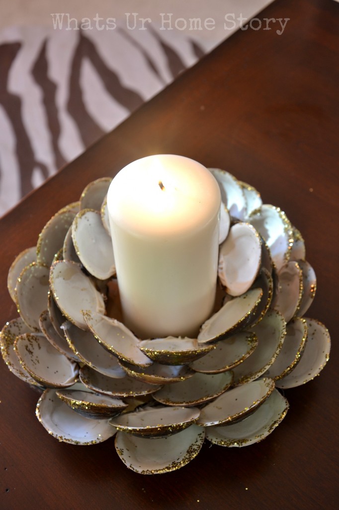 Seashell Candle Holder