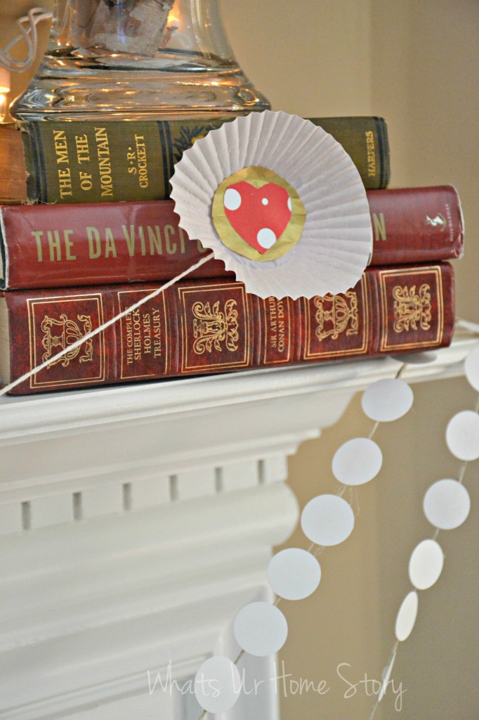 Cupcake Liner Valentine Garland