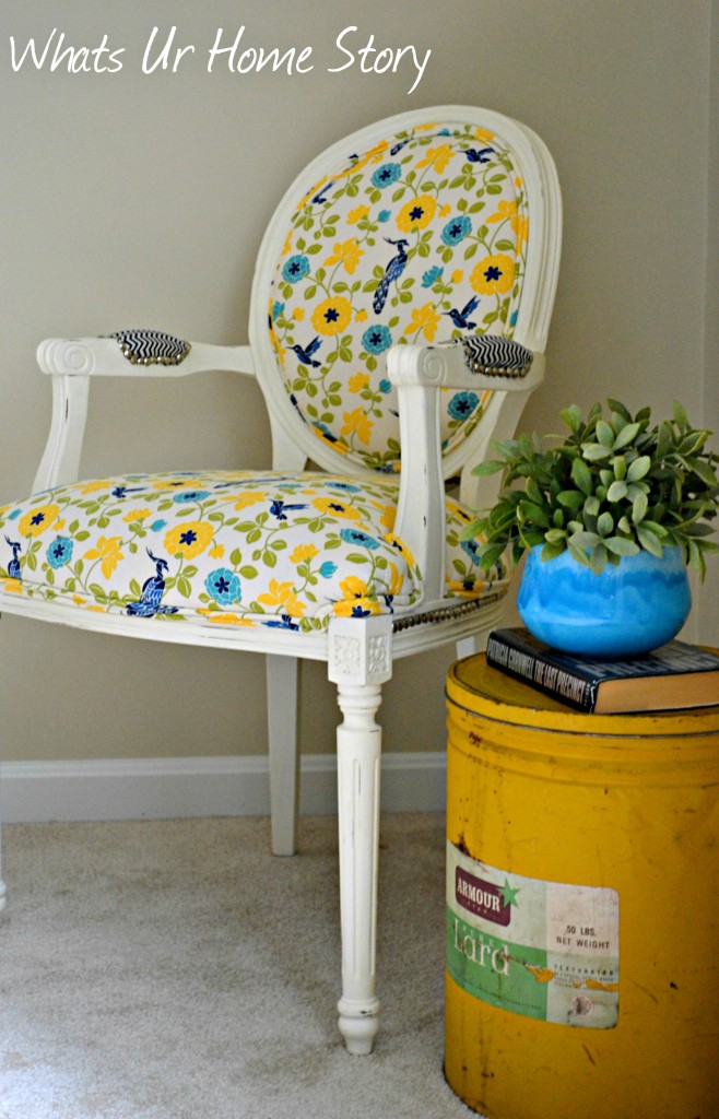 Turn a Vintage Lard Can into a Side Table