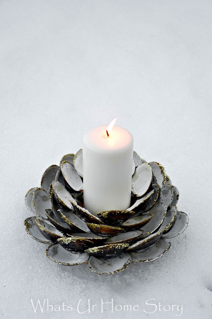 Seashell Candle Holder