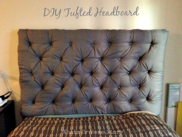 diy tufted headboard