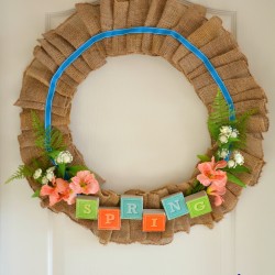 Spring wreath