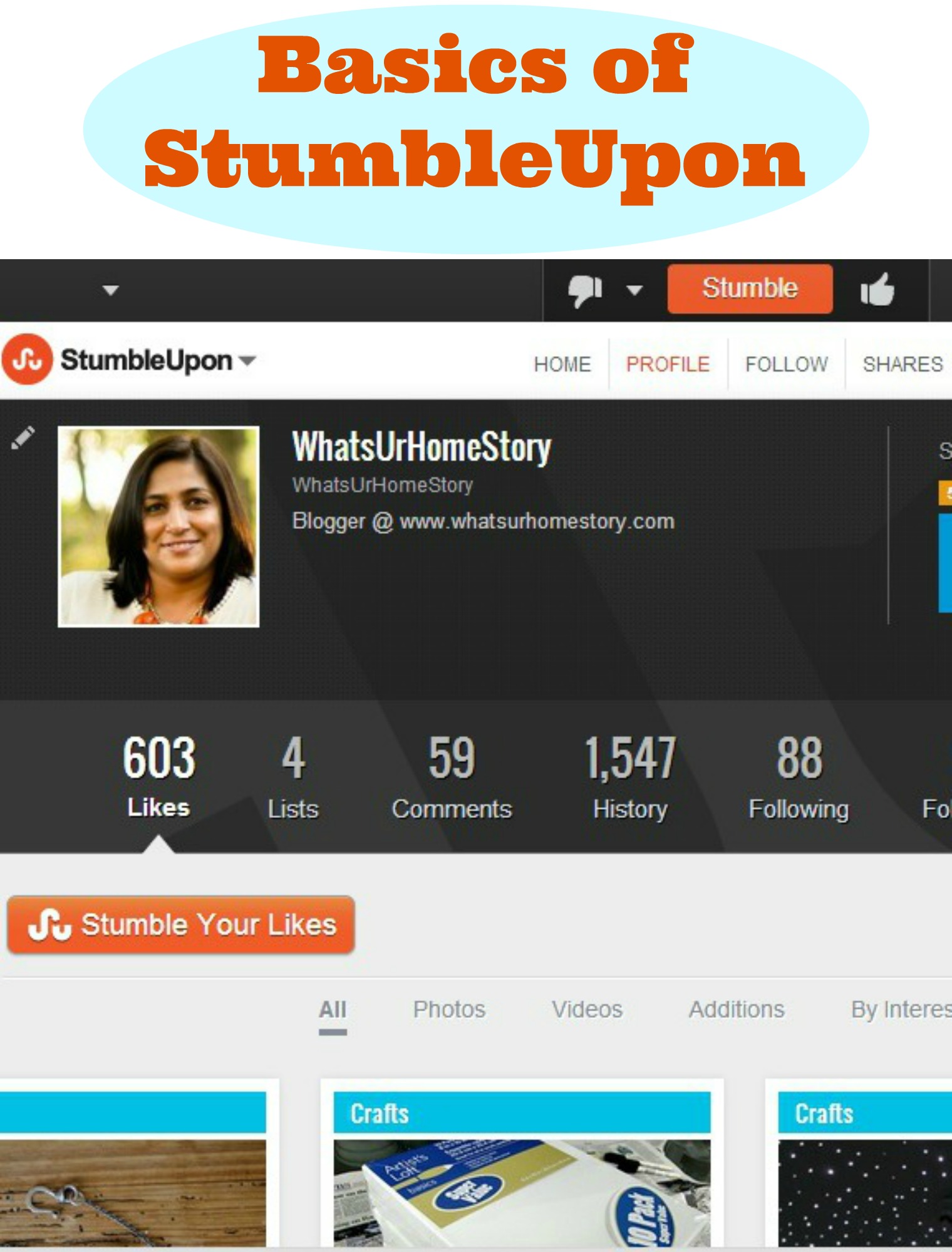 stumbleupon basics, The basics of StumbleUpon, Using StumbleUpon for Traffic