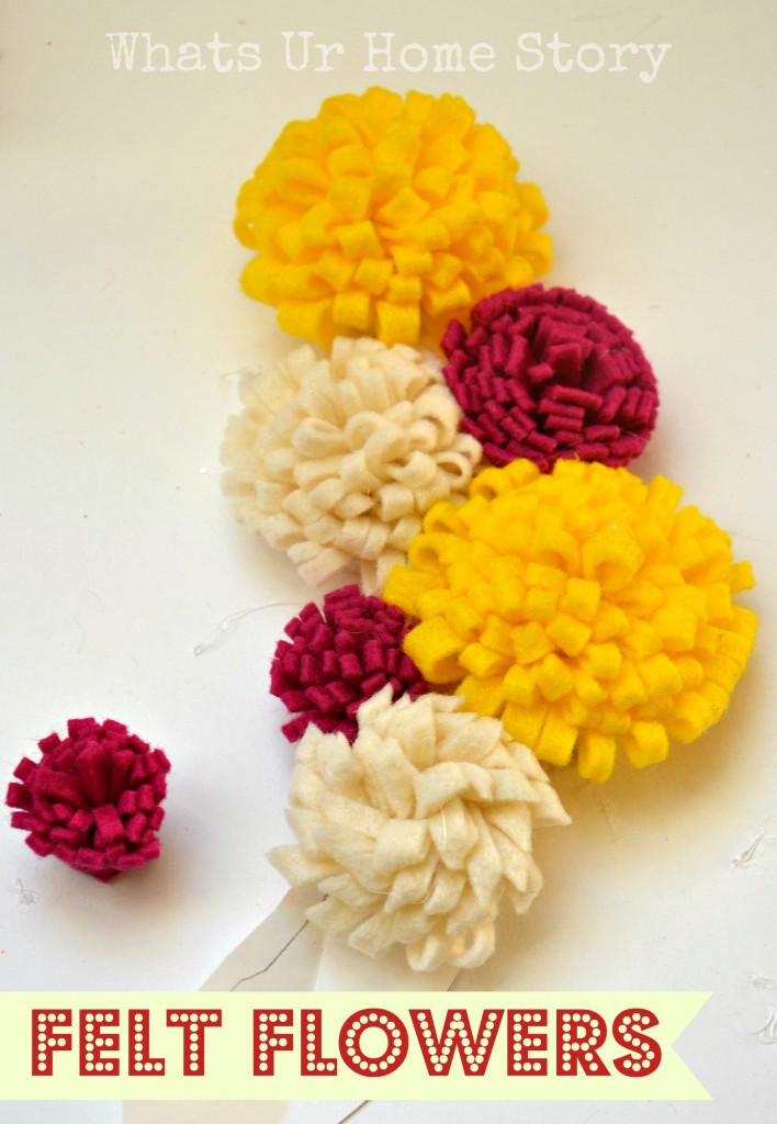 Felt Flowers