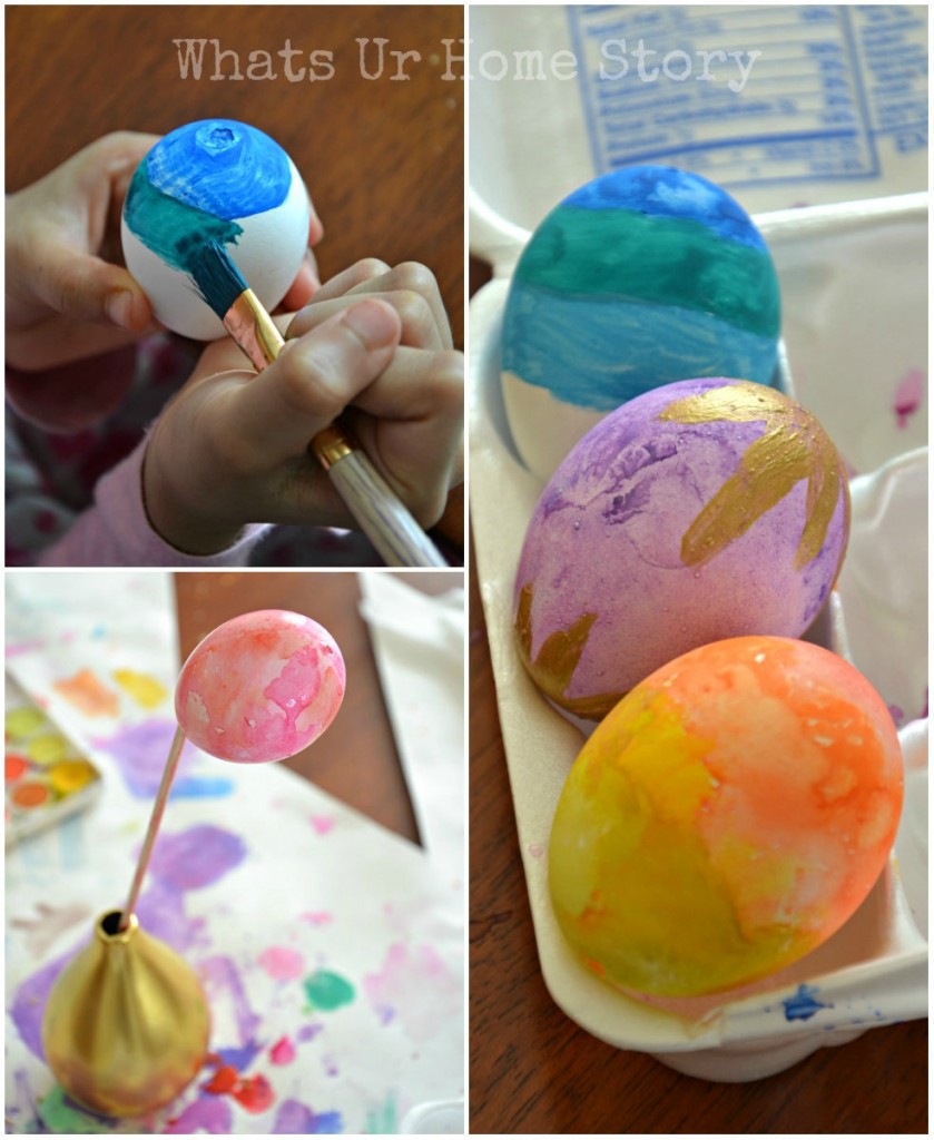 Perfect Kids Easter Craft   Watercolor Eggs