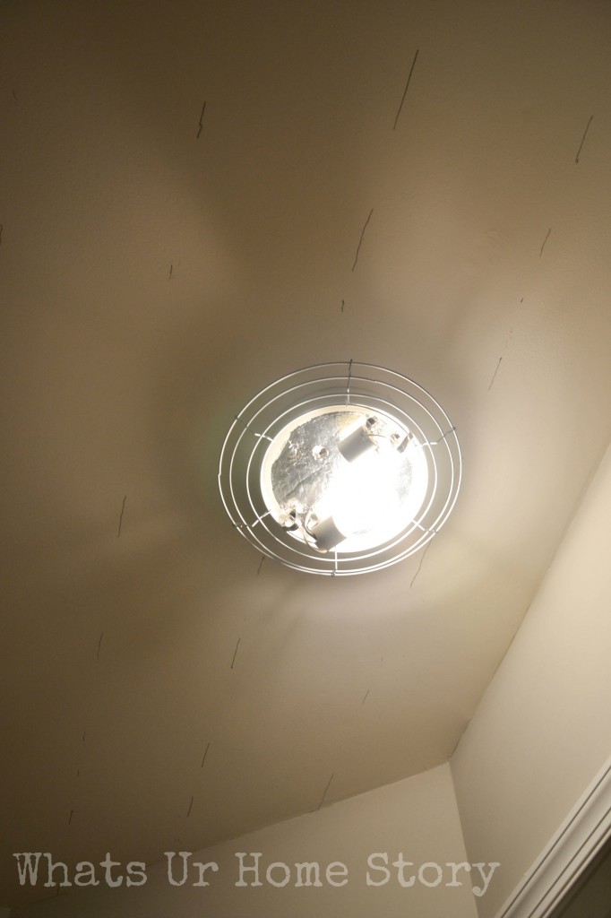 DIY Flat Washer Chandelier
