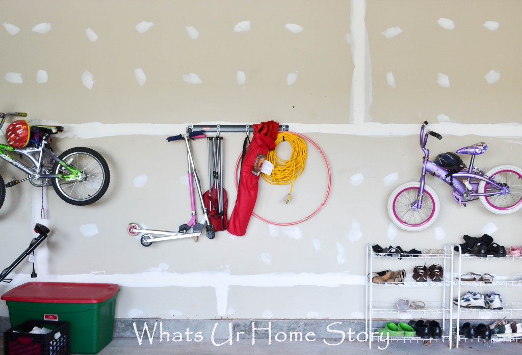 Garage Organization with Rubbermaid FastTrack