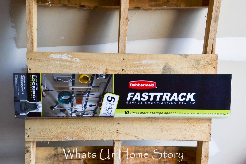 Garage Organization with Rubbermaid FastTrack