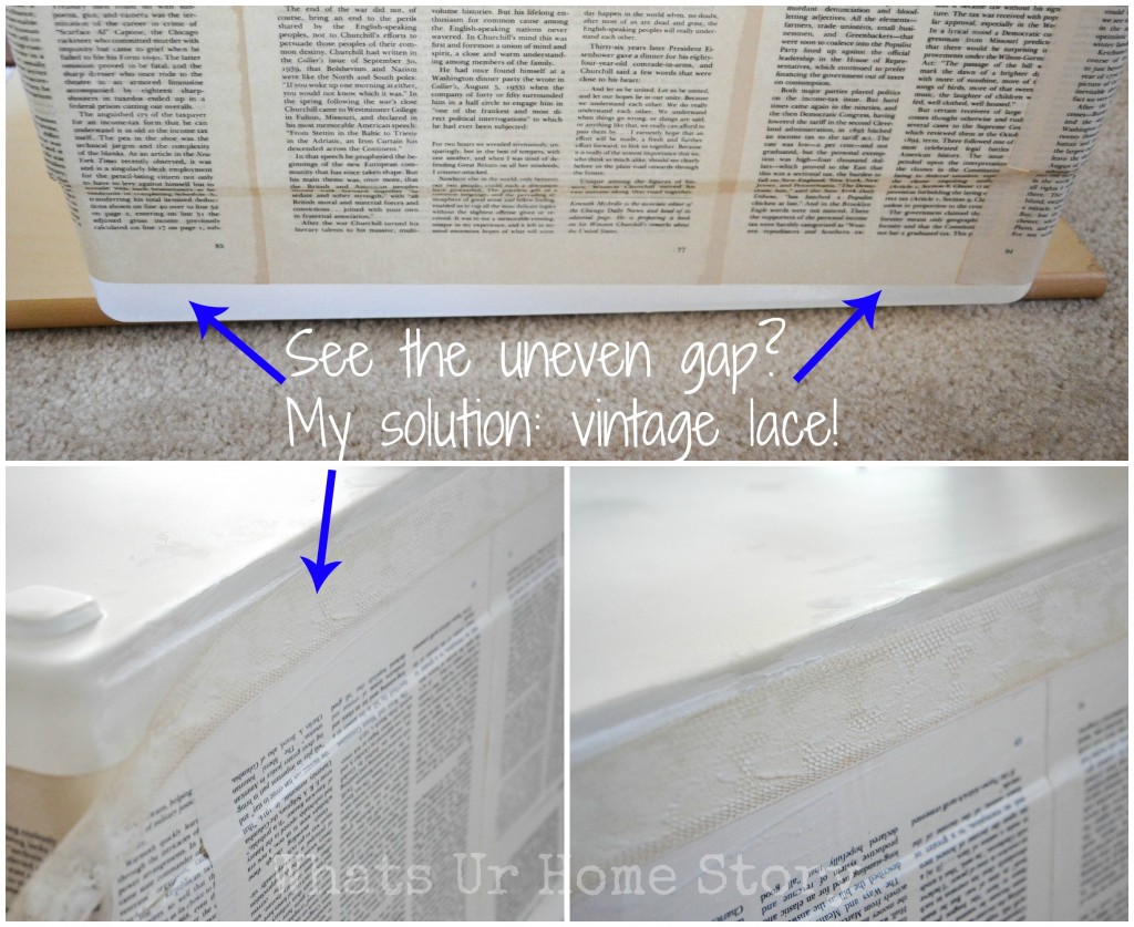 Plastic Storage Bin Makeover