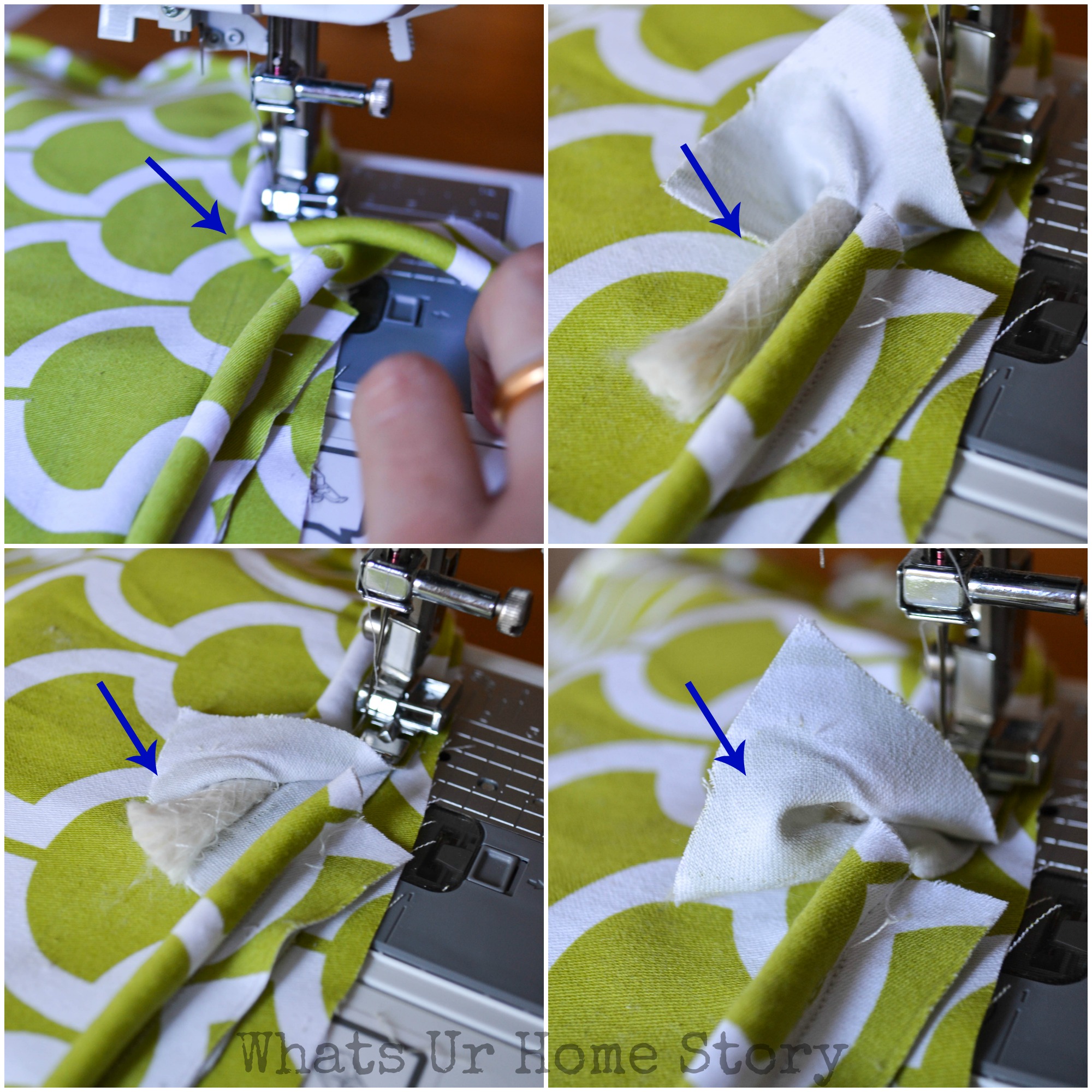 How to Sew a Seat Cushion with Piping Whats Ur Home Story