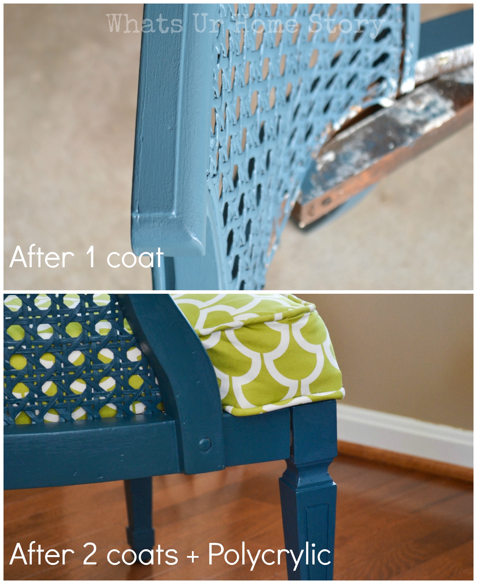 How to Paint a Chair with Regular Paint Whats Ur Home Story
