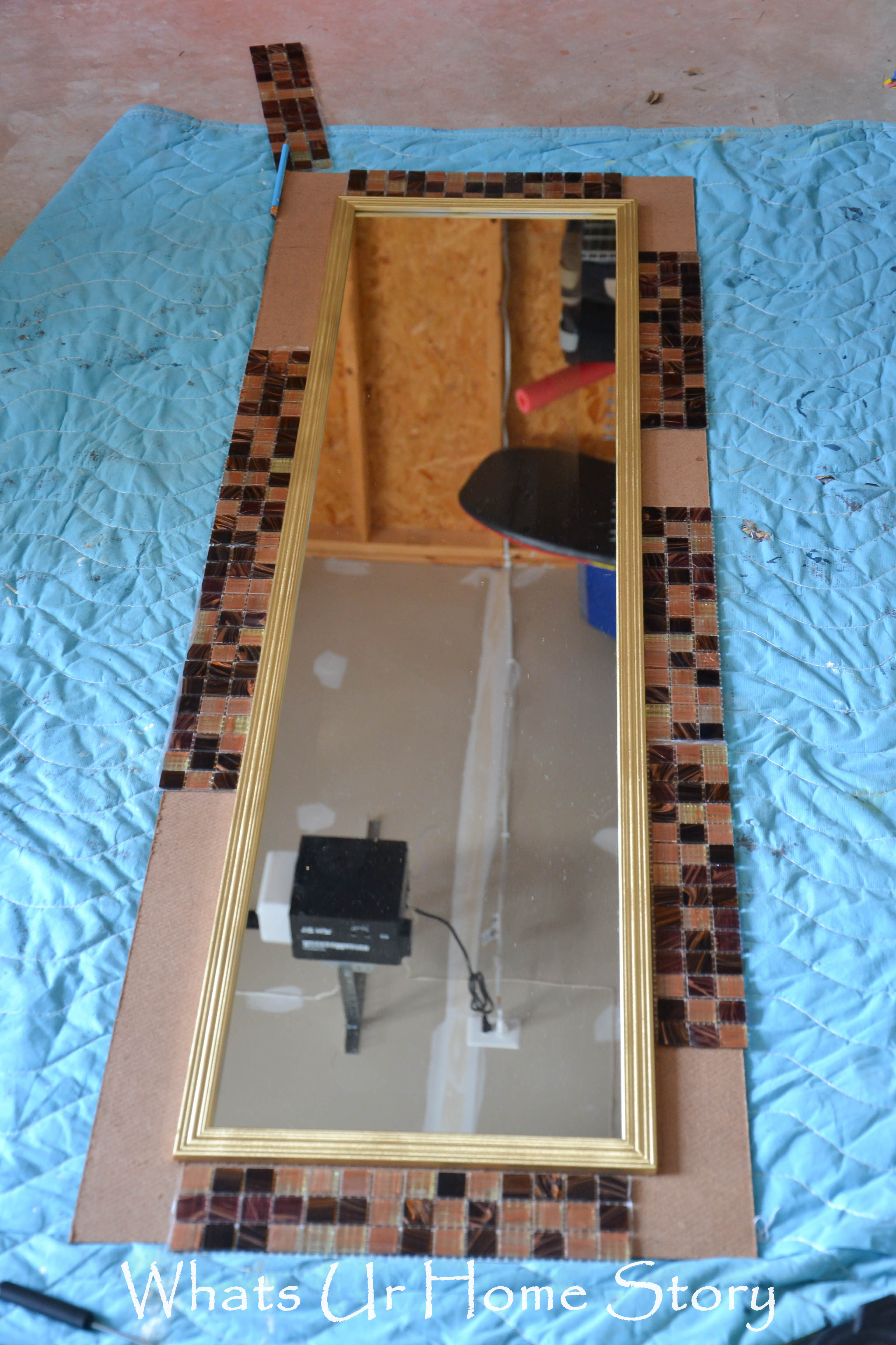 DIY Tile Mirror