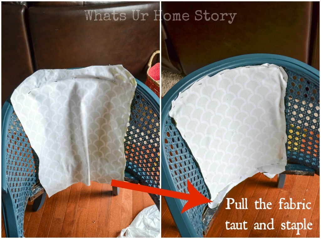 How to Reupholster a Chair Tutorial