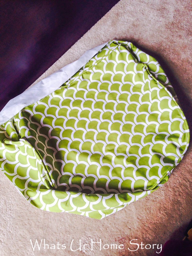 How to Sew a Seat Cushion with Piping