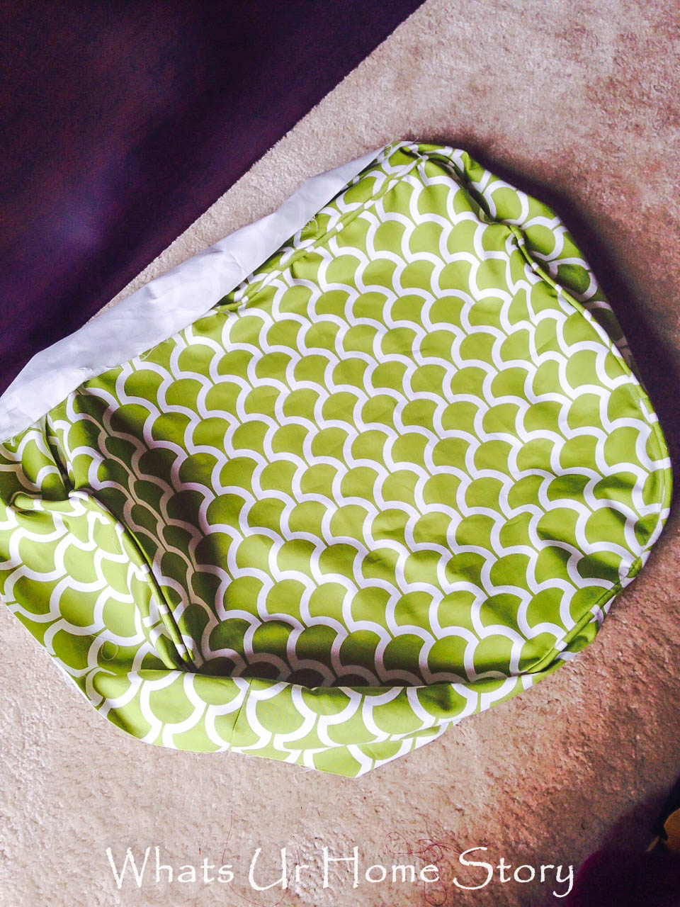 How to Sew a Seat Cushion with Piping Whats Ur Home Story