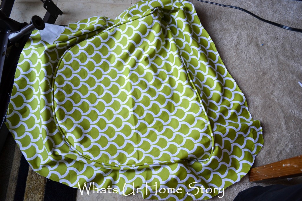 How to Sew a Seat Cushion with Piping