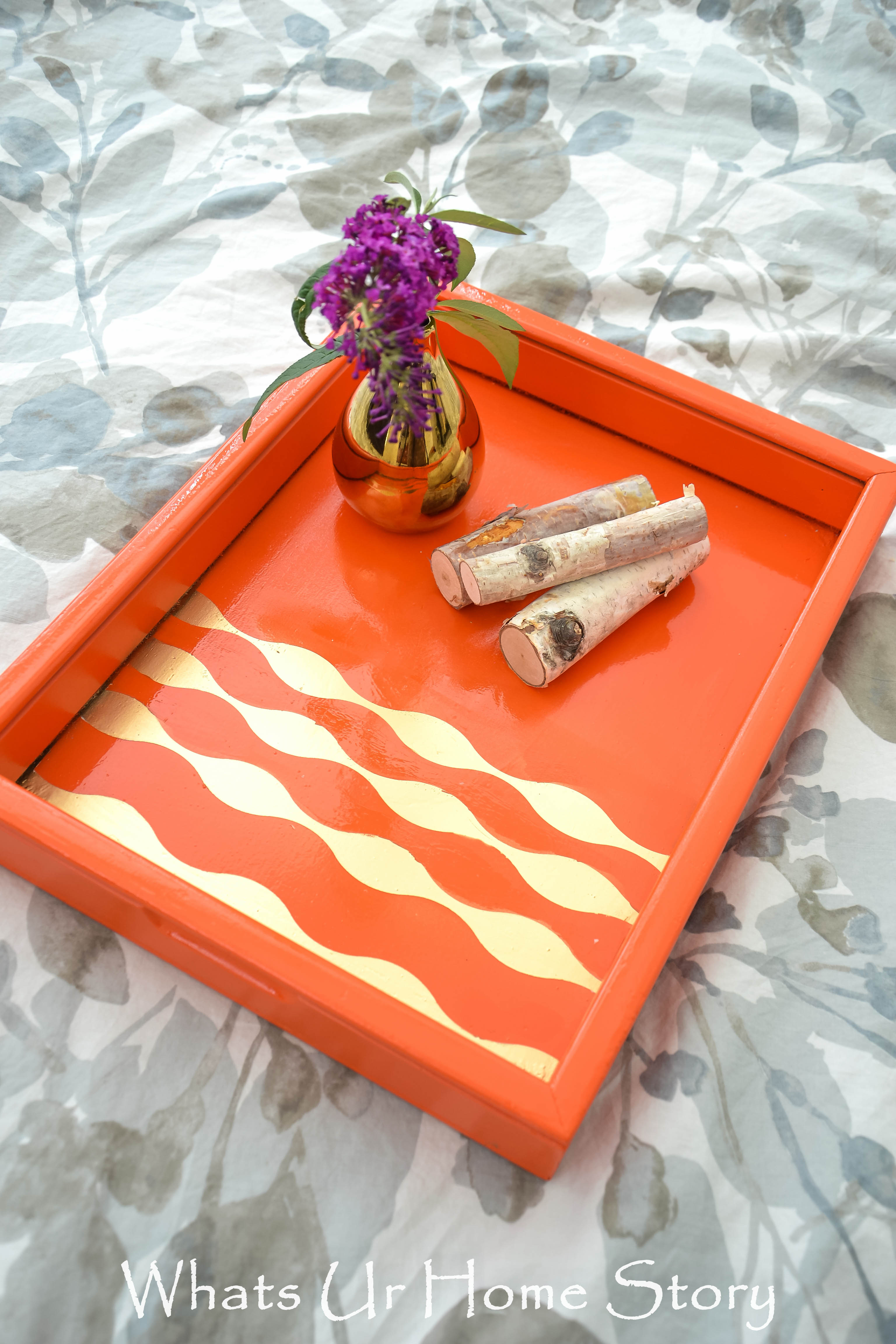 DIY Tray Makeover Using Paint Tutorial