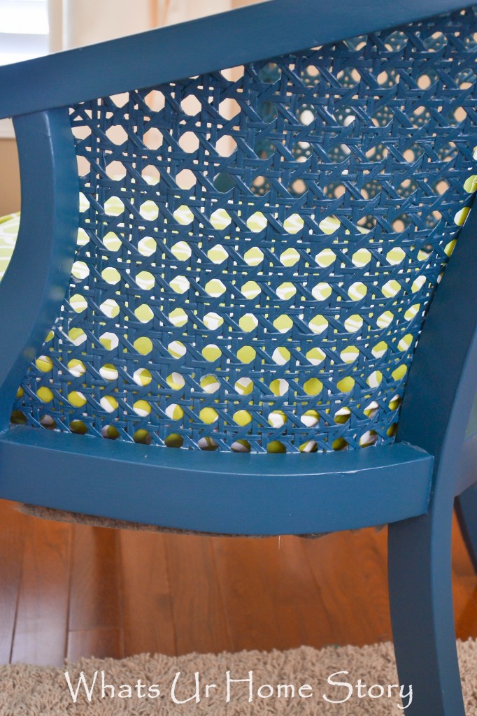 Cane Chair Makeover Reveal