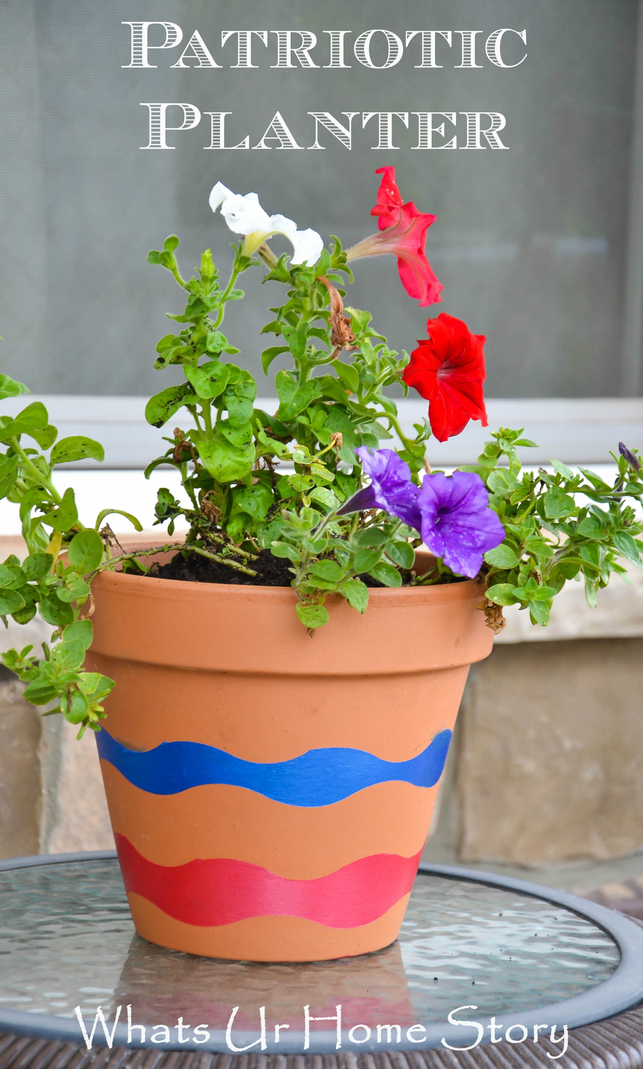 patriotic planter