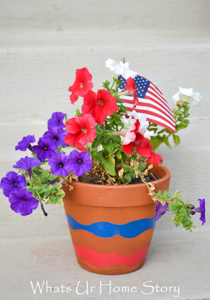 Patriotic Planter