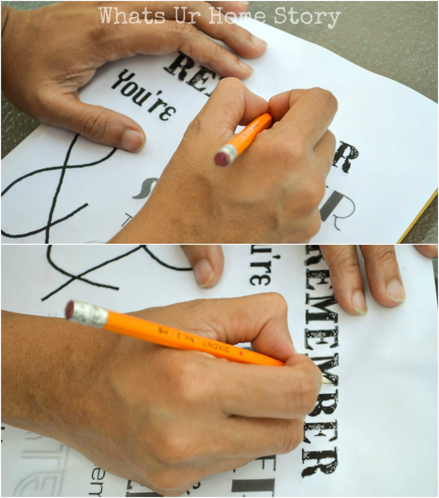 DIY Sharpie Canvas Art Whats Ur Home Story