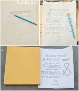 DIY Sharpie Canvas Art | Whats Ur Home Story