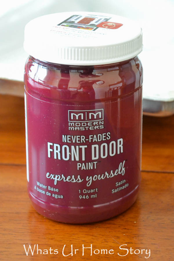 How to Paint a Front Door & a Giveaway!