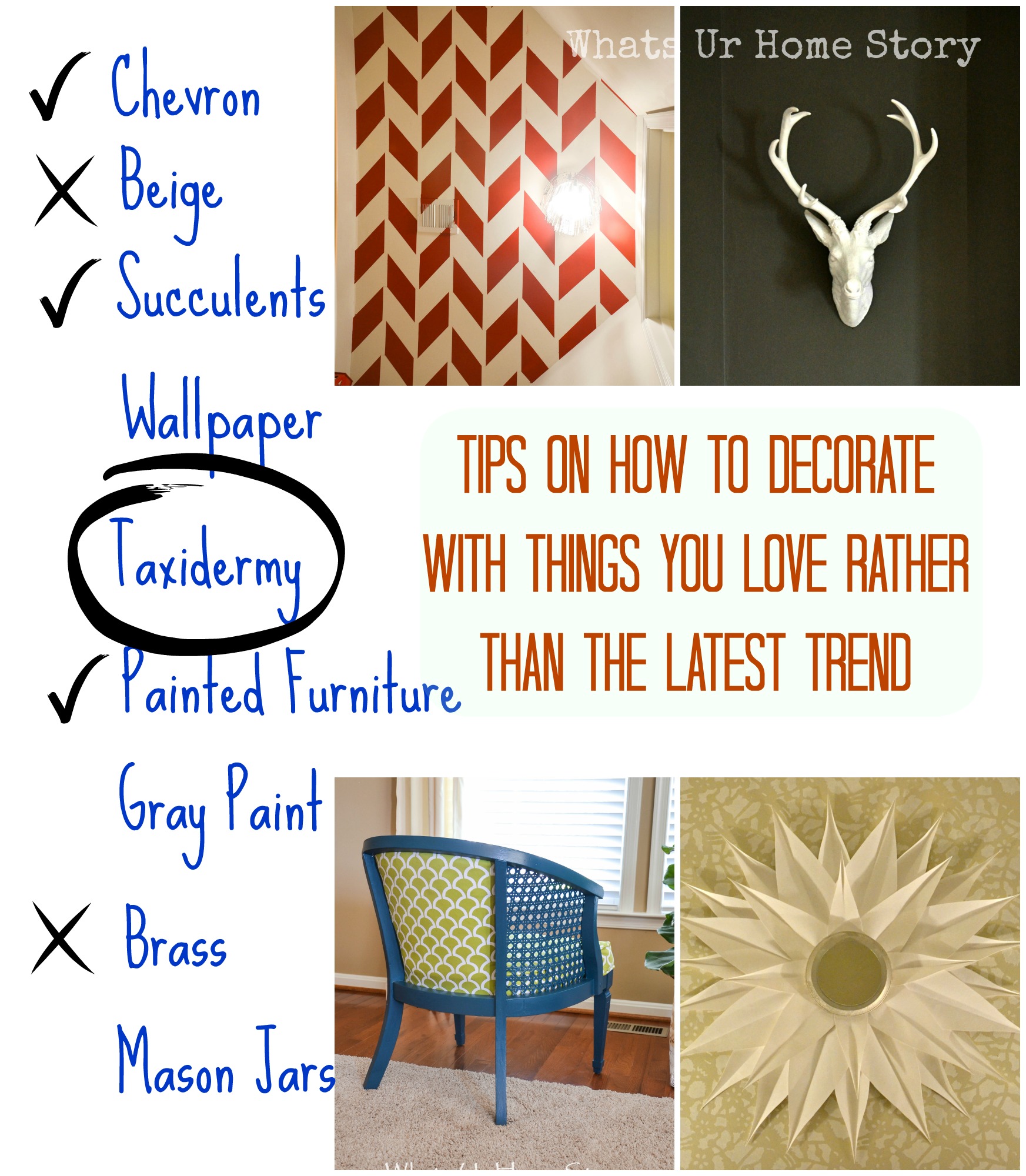 How Trendy are You? Should you follow decorating trends?