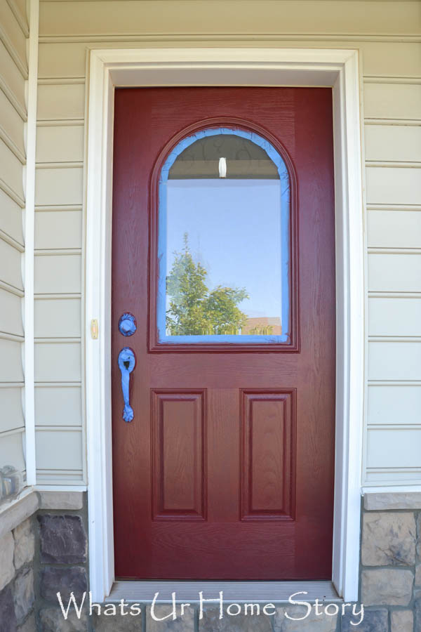 How to Paint a Front Door & a Giveaway!