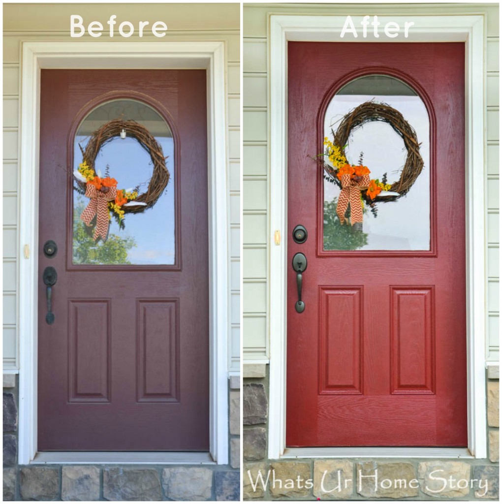 How to Paint a Front Door & a Giveaway!