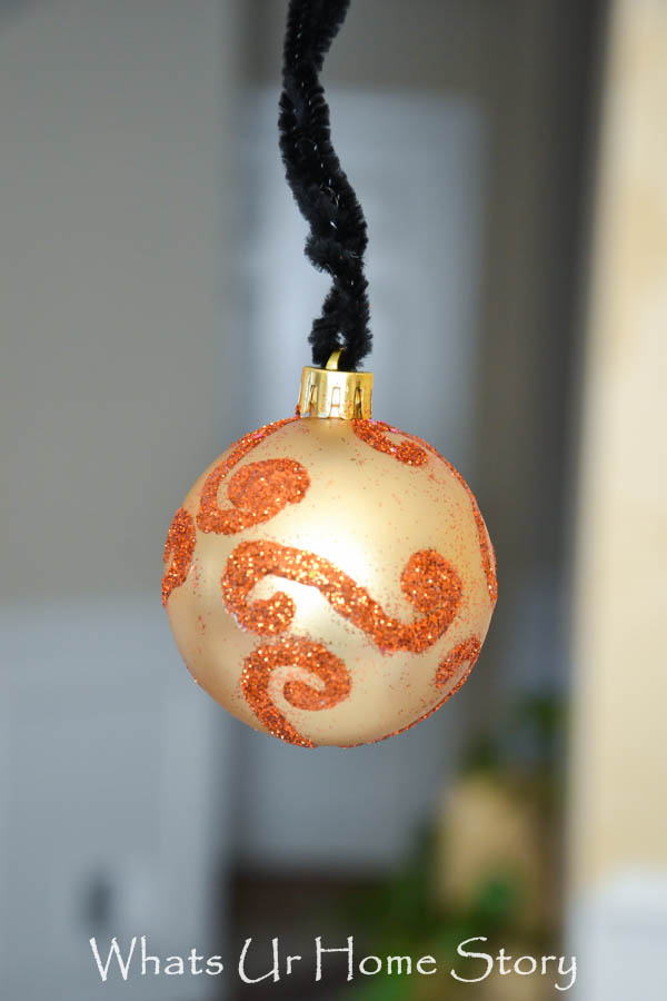 Glitter Swirl Ornament
