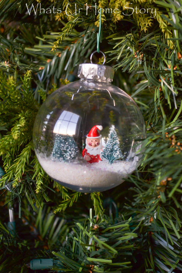 Quick and Easy DIY Snow Globe Ornament