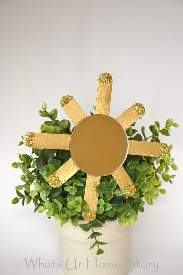 Sunburst Mirror Ornament