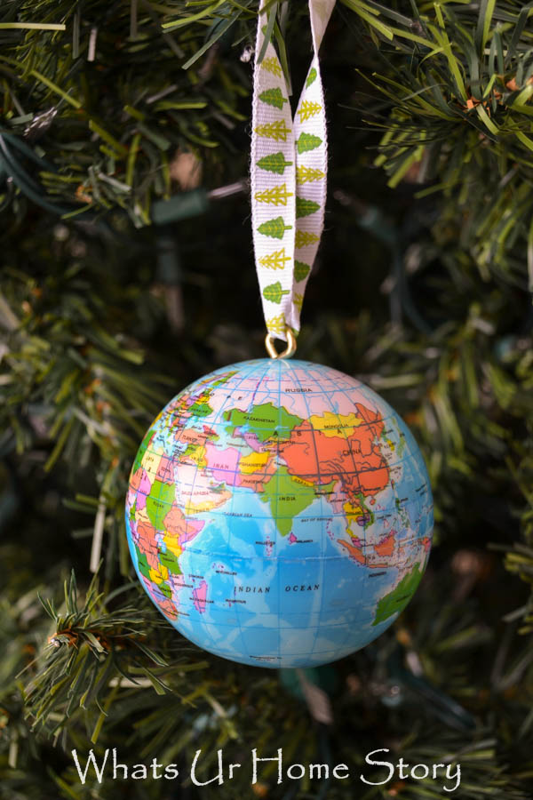 How to make a globe ornament