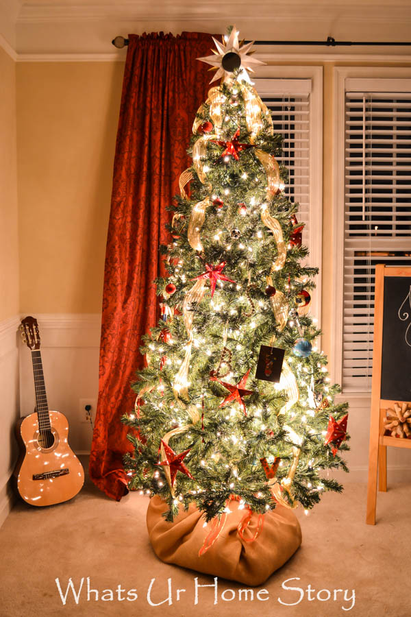Starry Night Christmas Tree Whats Ur Home Story