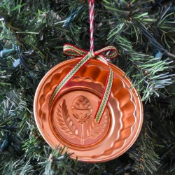 Painted Clear Ornament