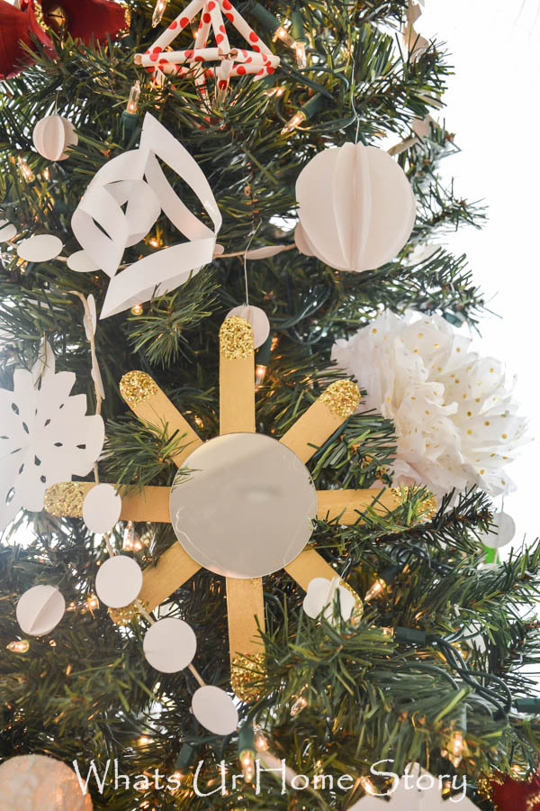 Sunburst Mirror Ornament