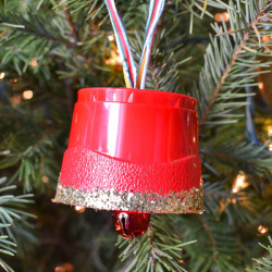 Painted Clear Ornament